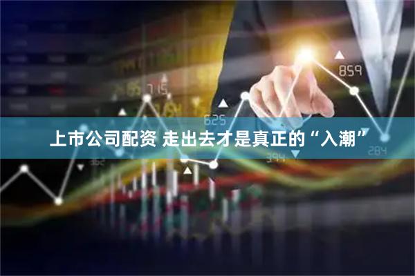 上市公司配资 走出去才是真正的“入潮”